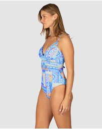 Baku Swimwear - Tulum V Neck One Piece Swimsuit