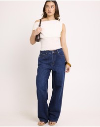 Subtitled - Bobbi Rib Twist Tank