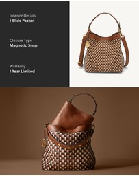 Fossil - Jessie Brown Crossbody Bag