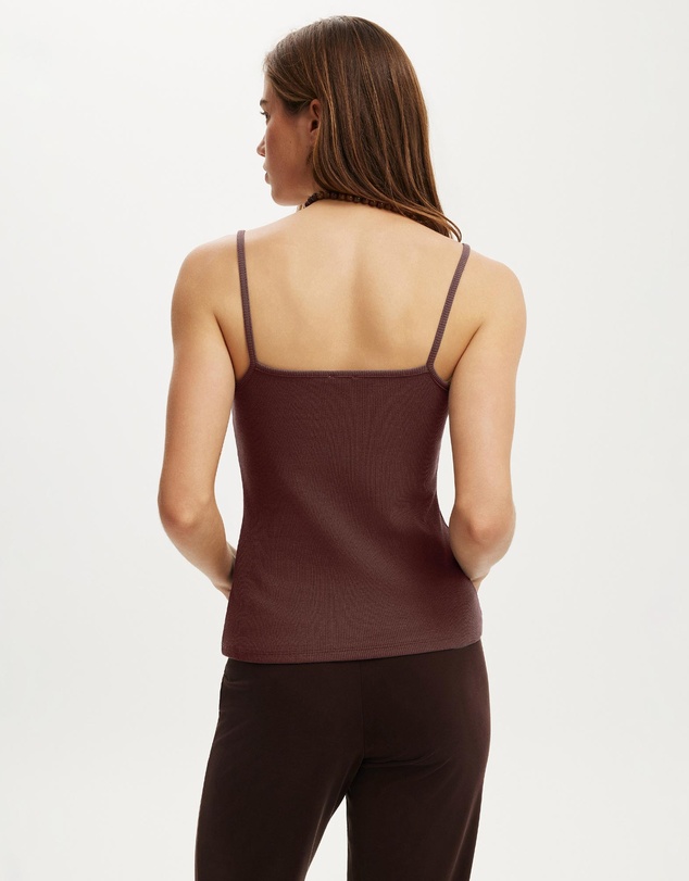 Cotton On - Lace Trim Longline Cami