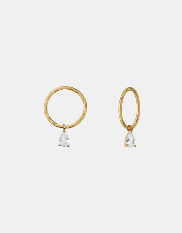 SAINT VALENTINE - Valentine Mini Hoops - Gold