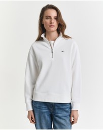 Gant - Shield Half Zip Sweatshirt