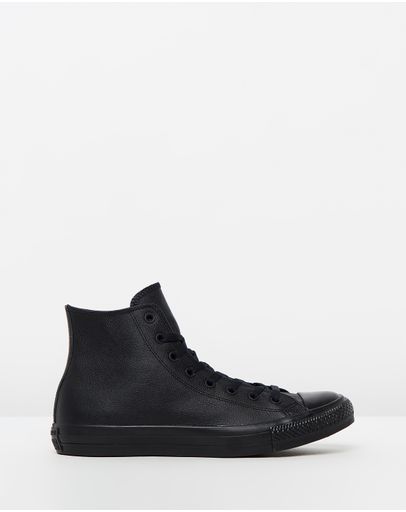 Black Monochrome Leather
