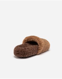 Ozwear Connection Uggs - Ugg Acacia Shearling Logo Slipper