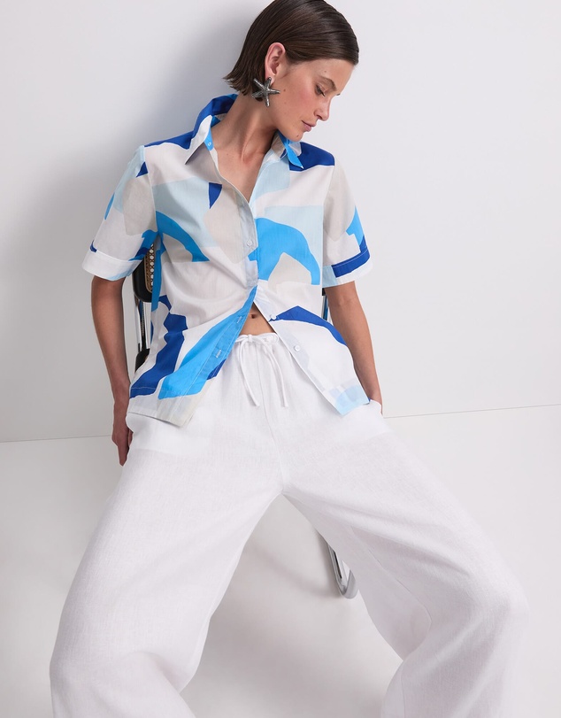 Sportscraft - Nora Short Sleeve Lily Voile Shirt