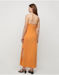 FRIEND of AUDREY - Sabine Cupro Tie Dress