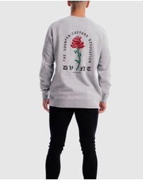 DVNT - Barbed Rose Crewneck