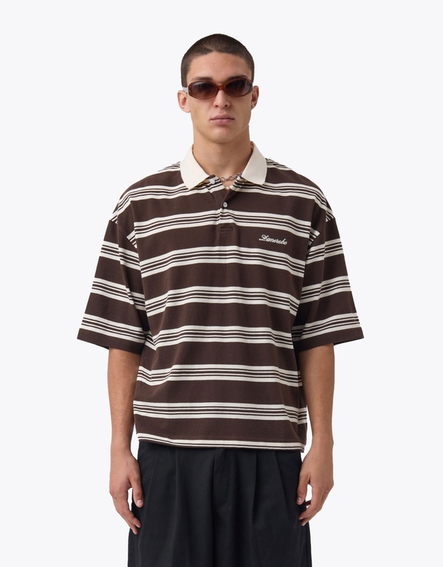 Zanerobe - Stripe Crop Polo