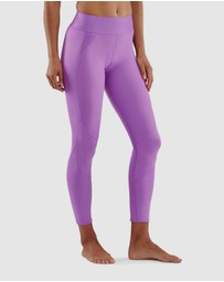 SKINS - SKINS Compression Series-3 Women's 7/8 Long Tights Iris Orchid