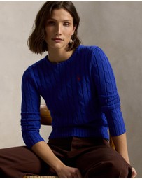 Polo Ralph Lauren - Cable-Knit Cotton Crewneck Sweater - ICONIC EXCLUSIVE