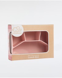 Playground - Silicone Lunch Box- Large- Light Pink
