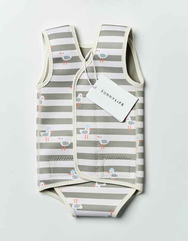 Sunnylife - Sammy the Seagull Natural Rubber Wetsuit - Babies