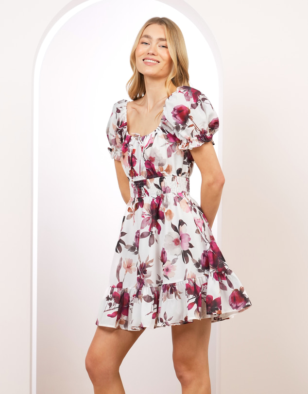 Pilgrim - Quentina Puff Sleeve Mini