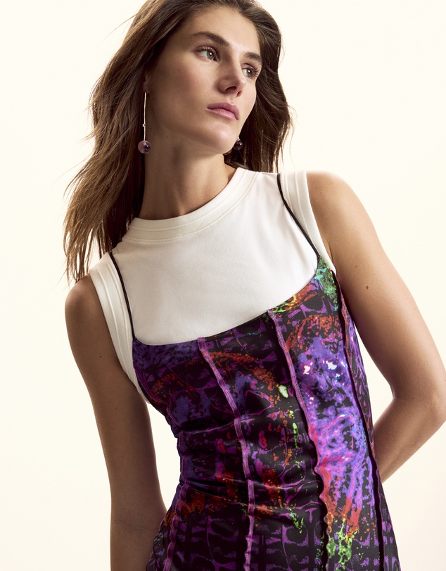 Desigual - Combined dress designed by Mr. Christian Lacroix