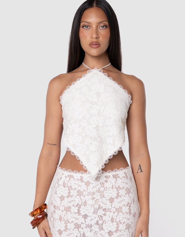 JGR & STN - Gracie Lace Top