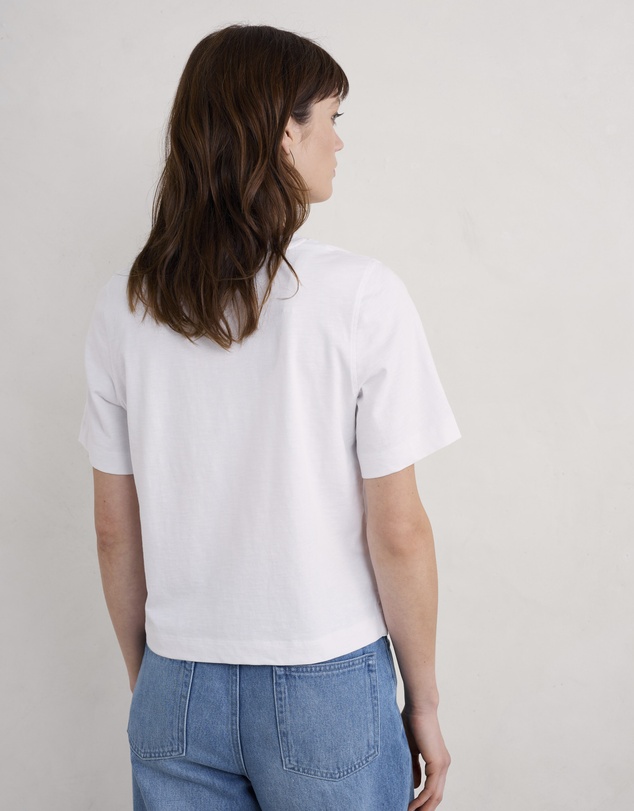 Seasalt - Seasalt Cornwall White Copseland T-Shirt
