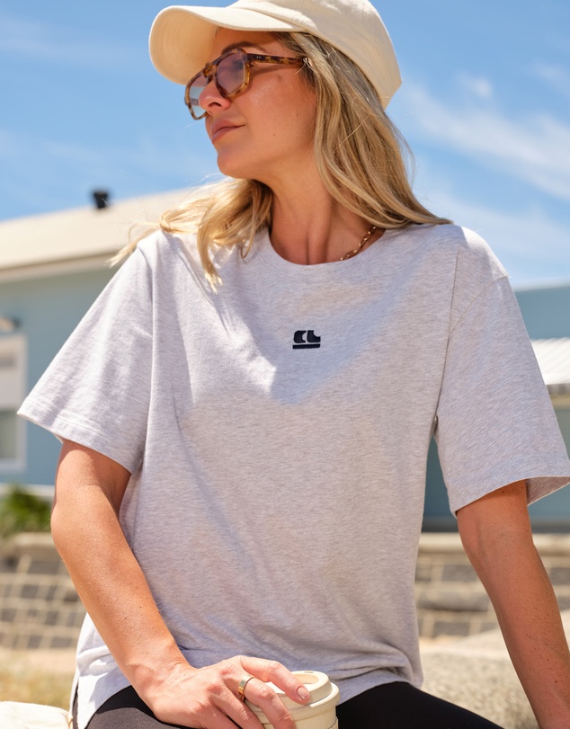 Ceres Life - Lola Longline Step Hem Tee