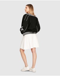 Belle & Bloom - Hold Me Close Letterman Bomber
