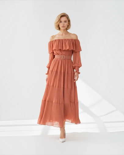 Mossée - Eliana Off Shoulder Dress