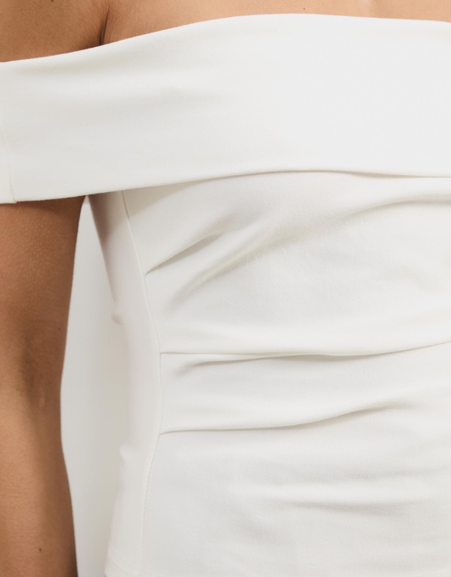 Atmos&Here - Ophira Off Shoulder Ponte Structured Top