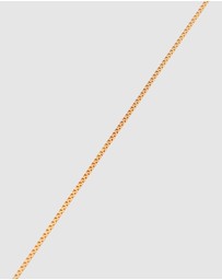 Elli Jewelry - Necklace Basic Venetian in 925 Sterling Silver Gold Plated