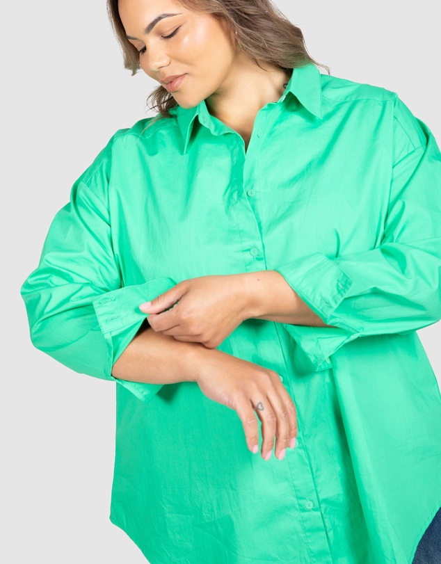 Love Your Wardrobe - Bronte Cotton Overshirt