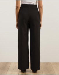 Atmos&Here - Vaila Tailored Wide Leg Pants