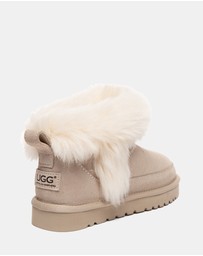EVERAU - Australian Shepherd Ugg Frovia Cow Suede Upper UGG Boots