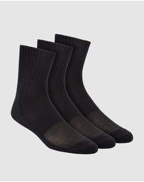 Pussyfoot - 9 Pack Unisex Sport Quarter Crew Socks
