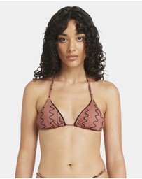 RVCA - Womens Thought Pattern Bikini Top