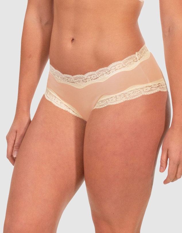 B Free Intimate Apparel - Cotton Low Rise Hipster Brief - 3 Pack