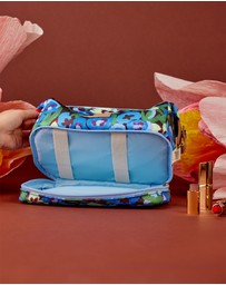 The Somewhere Co - Pansy Patch Cosmetic Bag