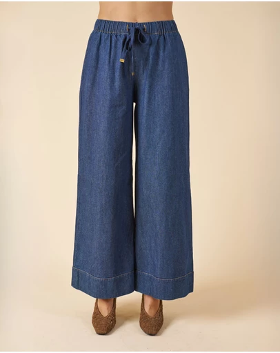 CAMIXA - Palazzo Denim Pants