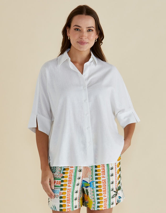 Betty Basics - Lynwood Linen Shirt