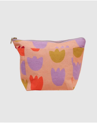 Mosey Me - Tulip Fields Cosmetic Bag