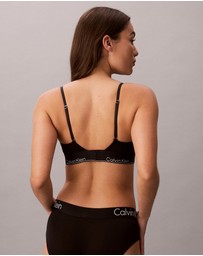Calvin Klein - Icon Cotton Modal Lightly Lined Balconette Longline Bra