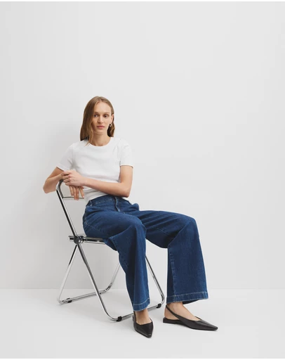 Country Road - High Rise Wide Leg Jean