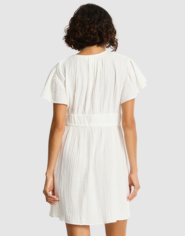 Sea Level Australia - Sunset Short Daydress White