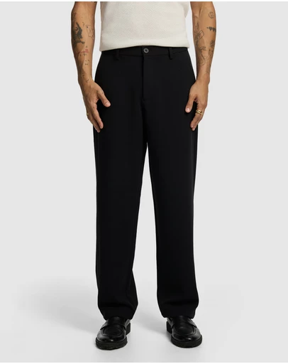 yd. - Don Pinstripe Cotton Blend Chino