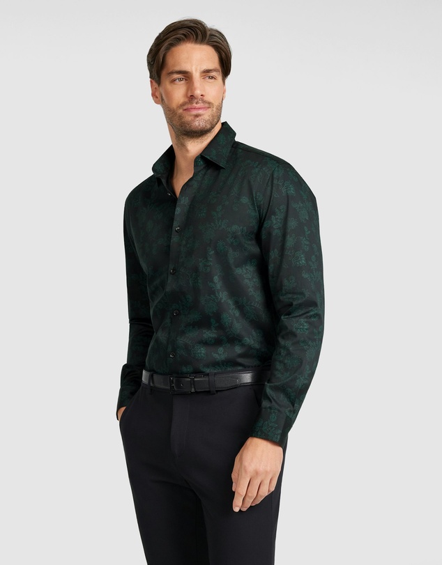 Tarocash - Quartz Stretch Floral Shirt