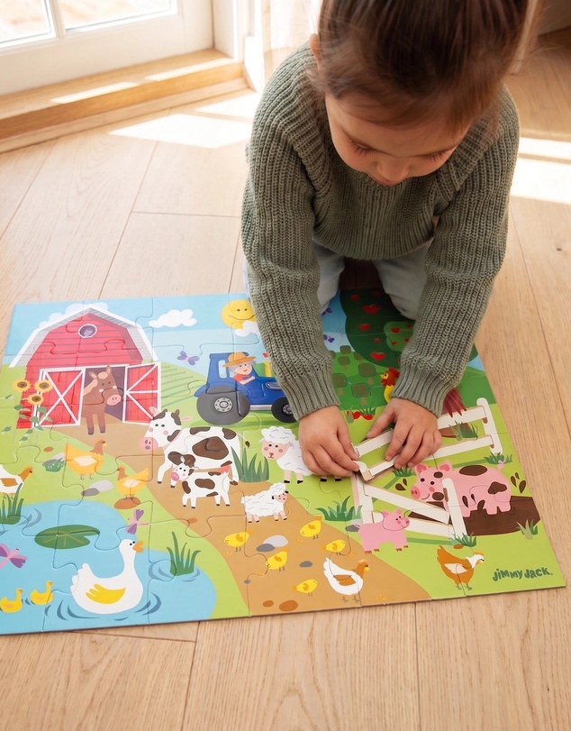 Jimmy Jack - Barnyard Friends Puzzle