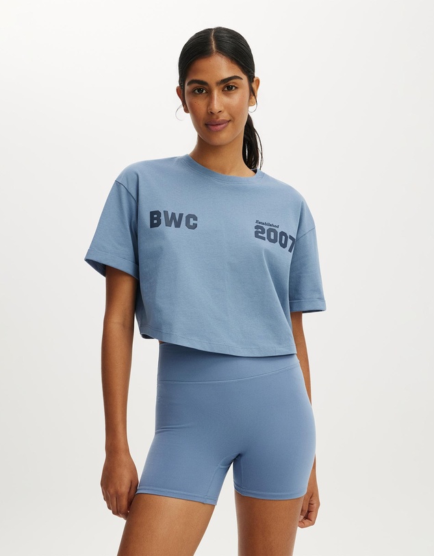Cotton On Body Active - Cropped Graphic Active Tee