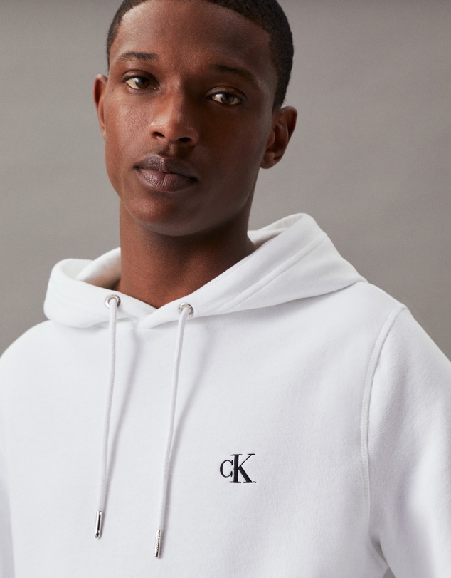 Calvin Klein Jeans - Cotton Blend Fleece Hoodie