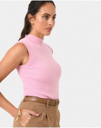 Forcast - Charm Mock Neck Knit