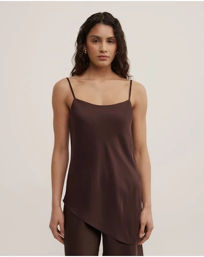Witchery - Scarf Hem Longline Tank