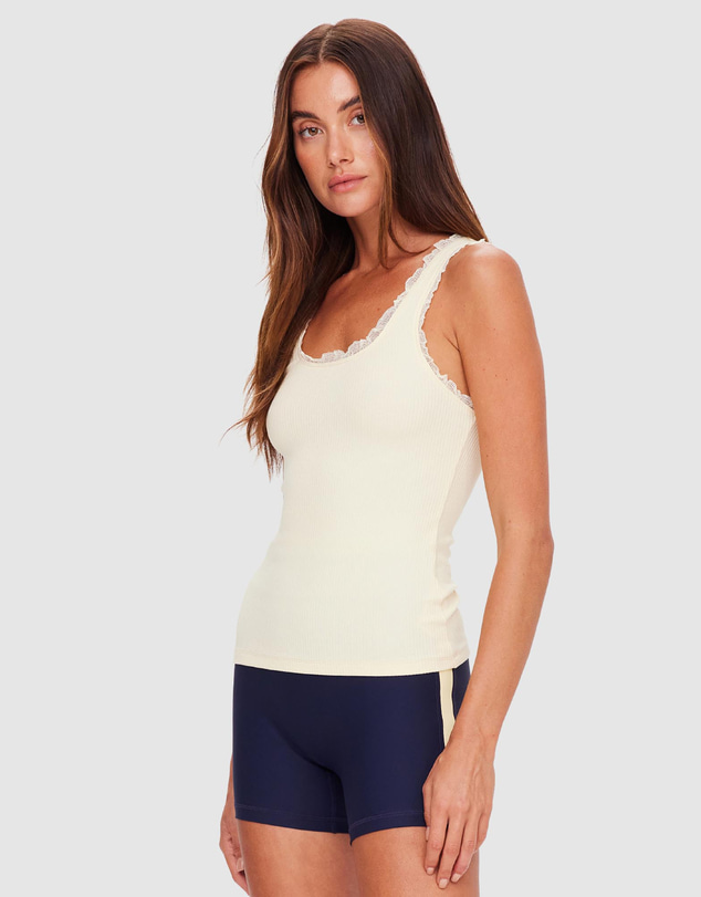 The Upside - Del Rey Pointelle Tank Top