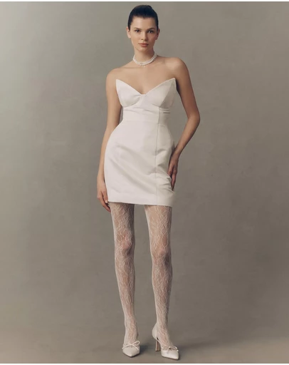 High Heel Jungle - Venise Lace Fishnet Tights