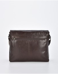 Cobb & Co - Windsor RFID Leather Business Satchel