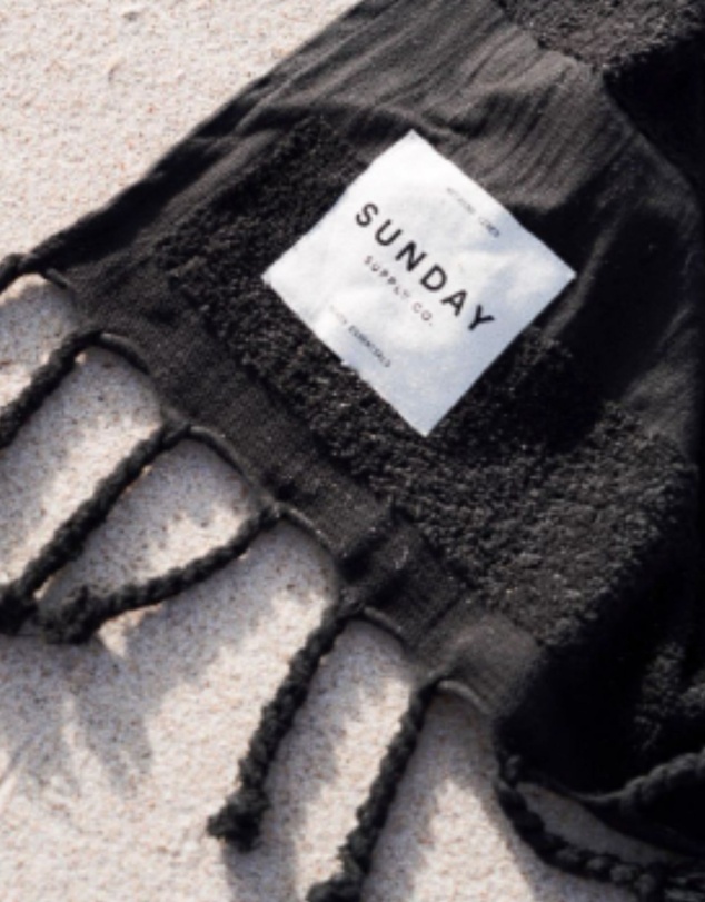 Sunday Supply Co - Black Rock Beach Towel