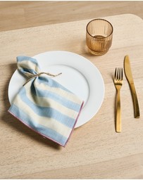 Linen House - Como 4-Piece Napkin Set